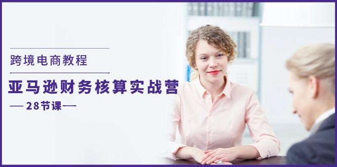 跨境电商教程：亚马逊-财务核算实战营(28节课-金腾科技