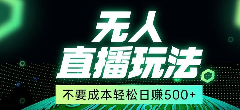 全网首发24年最新无人直播玩法，不需要成本，无需人力，一台电脑24小时为你工作-金腾科技