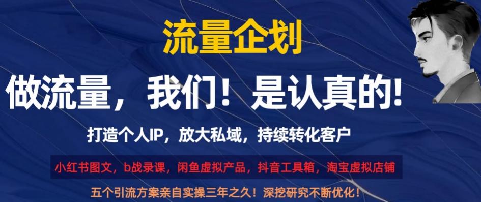 流量企划，打造个人IP，放大私域，持续转化客户【揭秘】-金腾科技