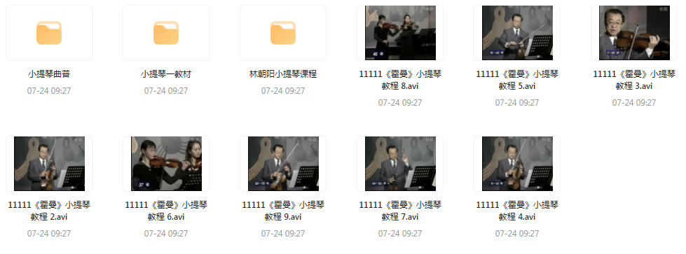 霍曼小提琴教学视频-金腾科技