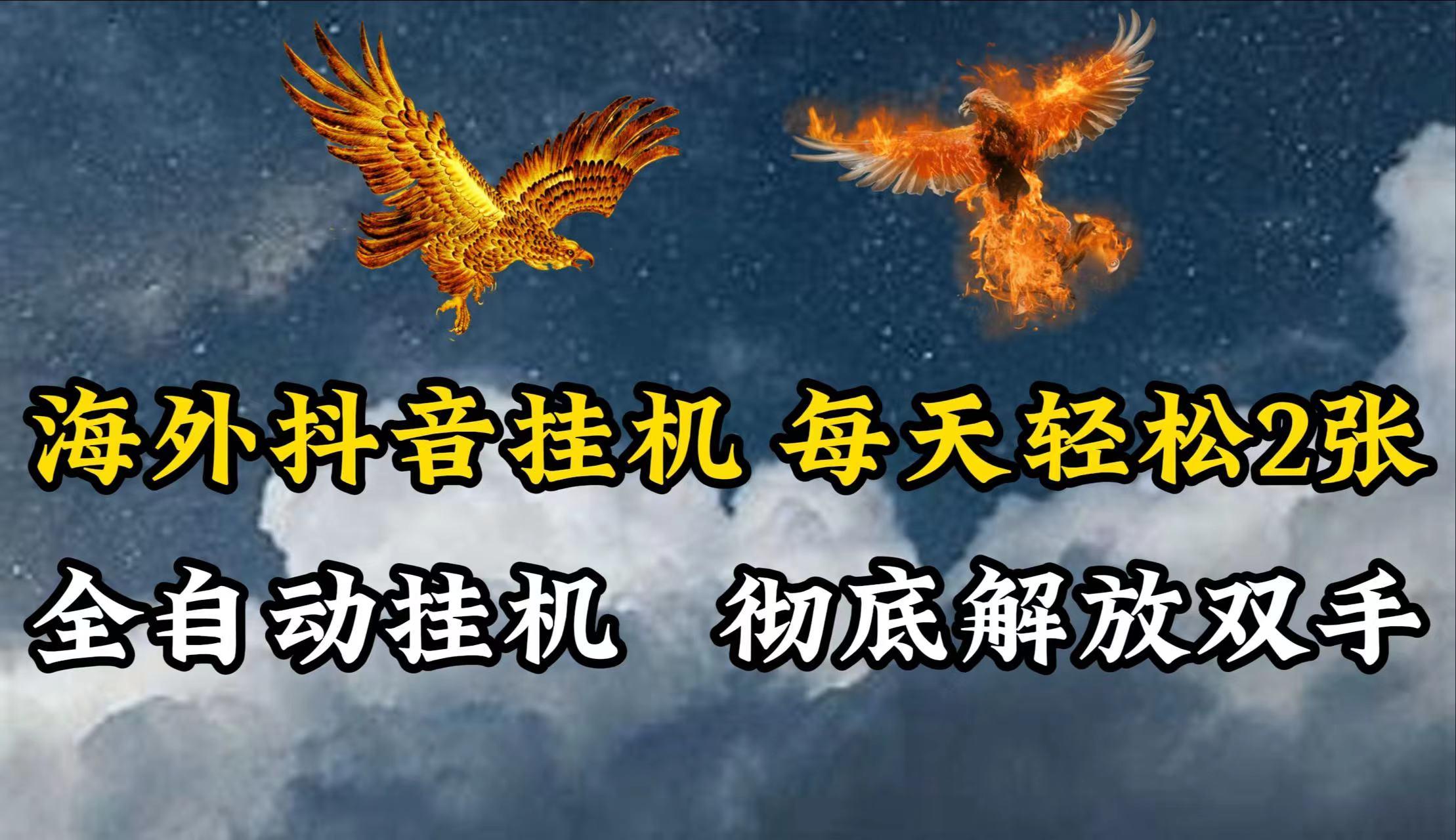 海外抖音挂机，每天轻松2张，全自动挂机，彻底解放双手！-金腾科技