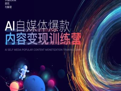 AI自媒体爆款内容变现训练营，20%底层逻辑，60%实操方法，20%案例拆解(即学即用)-金腾科技
