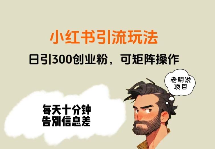 靠小红书视频日印300粉，两分钟一个视频轻松矩阵-金腾科技