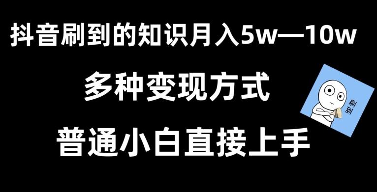抖音刷到的知识，每天只需2小时，日入2000+，暴力变现，普通小白直接上手【揭秘】-金腾科技