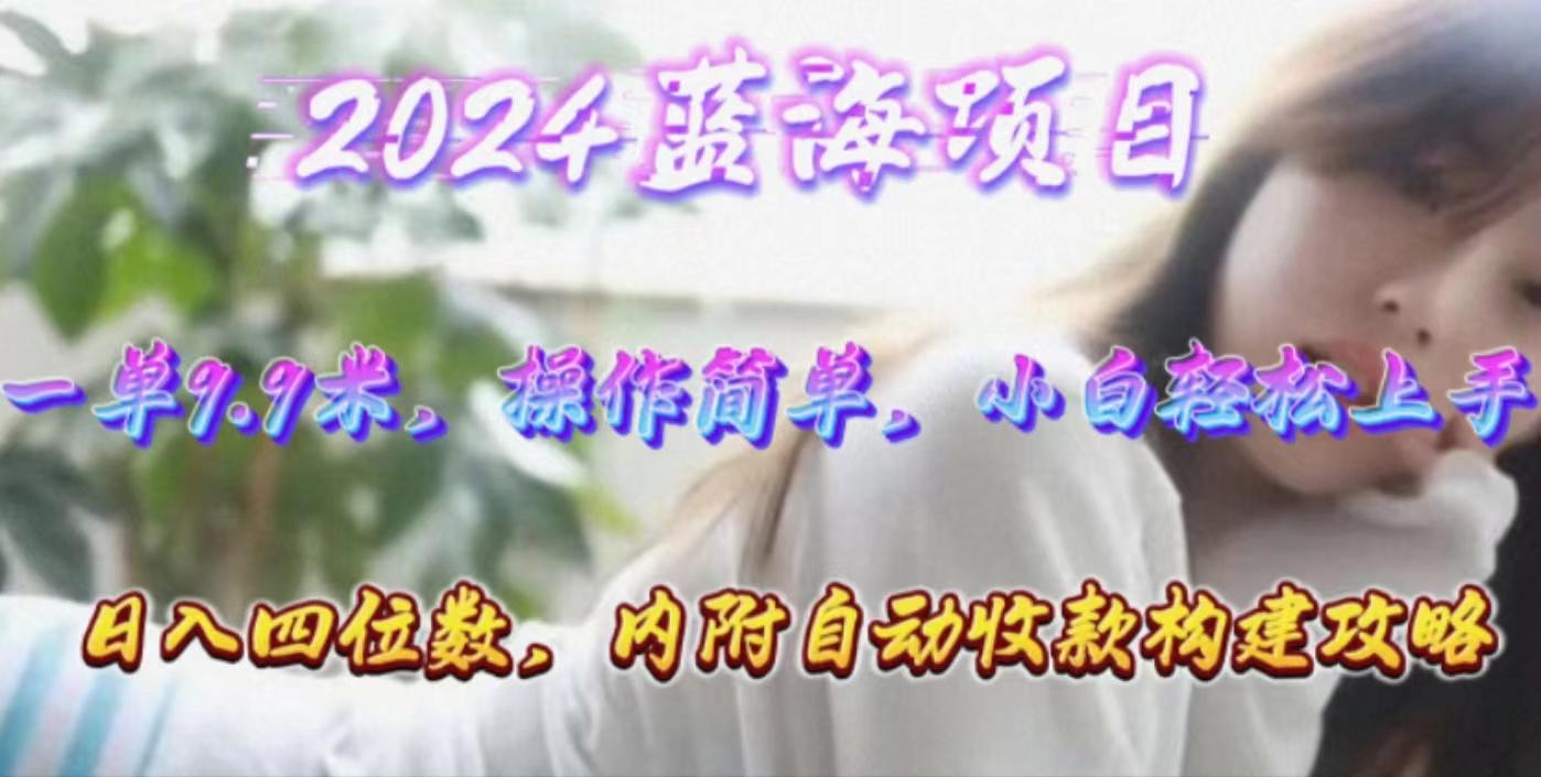 年轻群体的蓝海市场，1单9.9元，操作简单，小白轻松上手，日入四位数-金腾科技