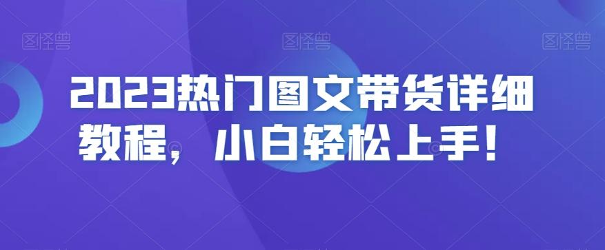 2023热门图文带货详细教程，小白轻松上手！-金腾科技